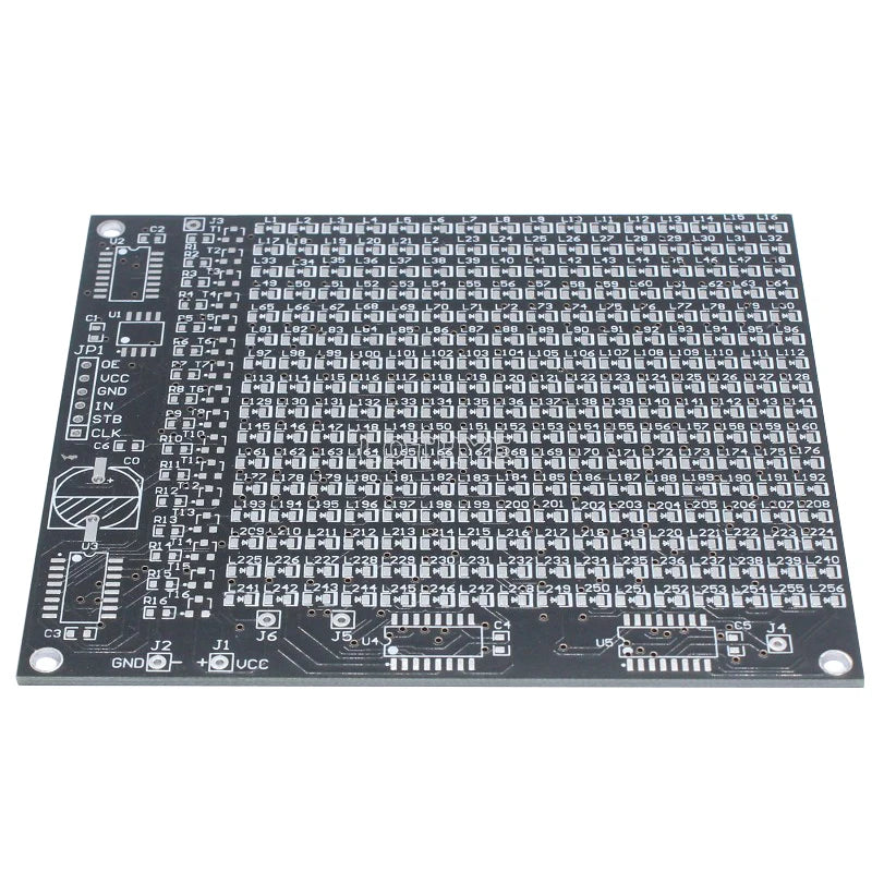 256 LED Dot Matrix DIY Soldering Kit – SMD Welding Training DIY Electronics Kit Axl