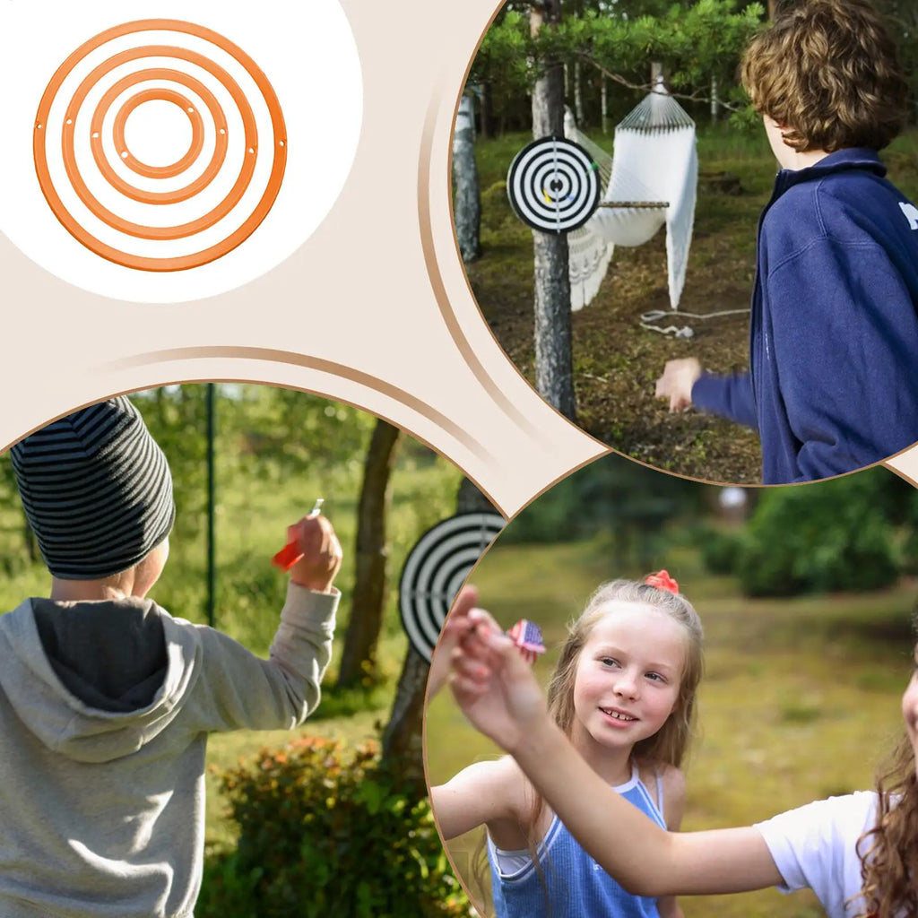 4-Piece Dart Practice Aiming Rings – Target Training Aid Set Dart Training Rings Axl