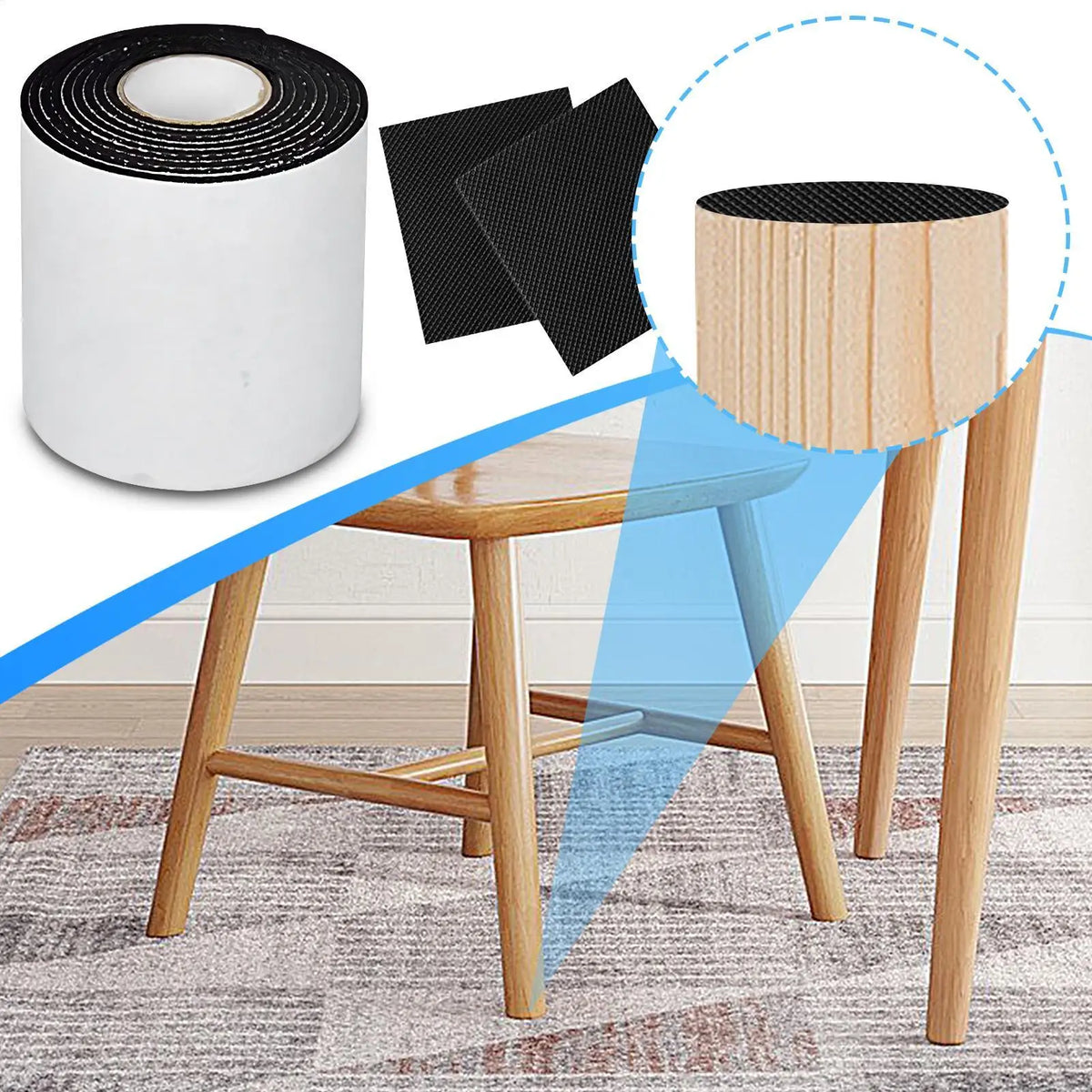 Anti-Slip Self-Adhesive Shoe Sole Protector Grip Tape Shoe Sole Protector Axl