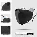 Ice Silk Cycling Face Mask UPF50+ UV Protection Men Women Cycling Face Mask Axl Cold black XXS