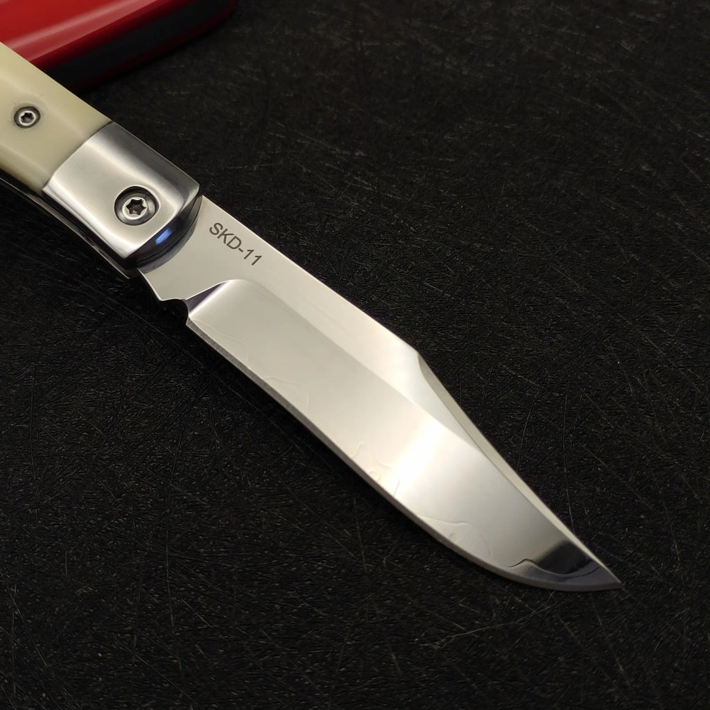 XUAN FENG Damascus Folding Knife – Camping, Hiking & Fishing Damascus Folding Knife Axl