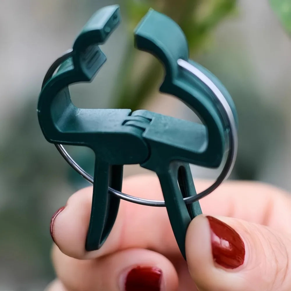 10-Pack Reusable Plant Support Clips for Tomatoes & Vines Plant Support Clips Axl