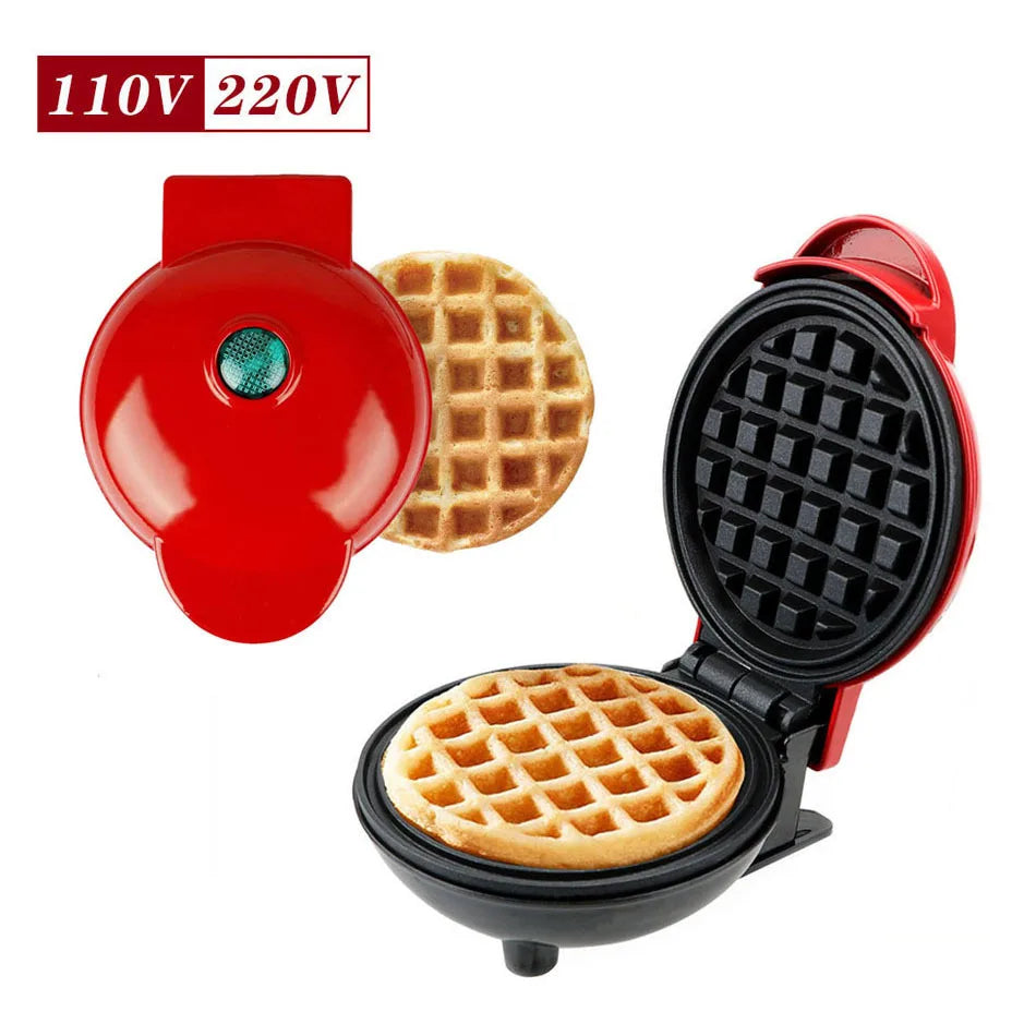 BALASHOV Mini Bubble Waffle Maker – Non-Stick Eggette Machine Bubble Waffle Maker Axl
