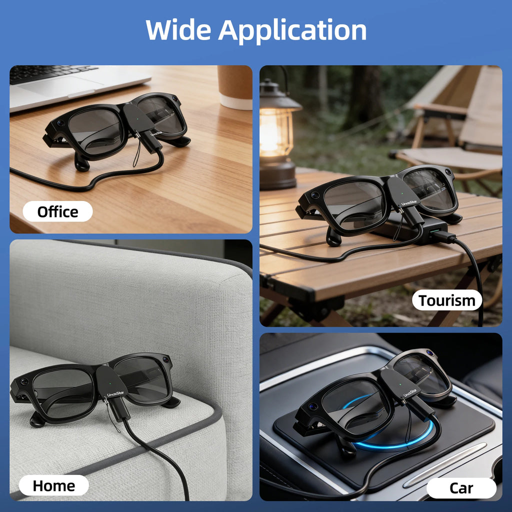 USB-C Charging Adapter for Ray-Ban Meta Gen 1 & 2 Smart Glasses Charging Adapter Axl