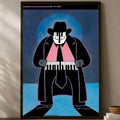 Montreux Jazz Festival Wall Poster – Self-Stick HD Waterproof Art Wall Art Poster Axl White07 50X70cmNoframe