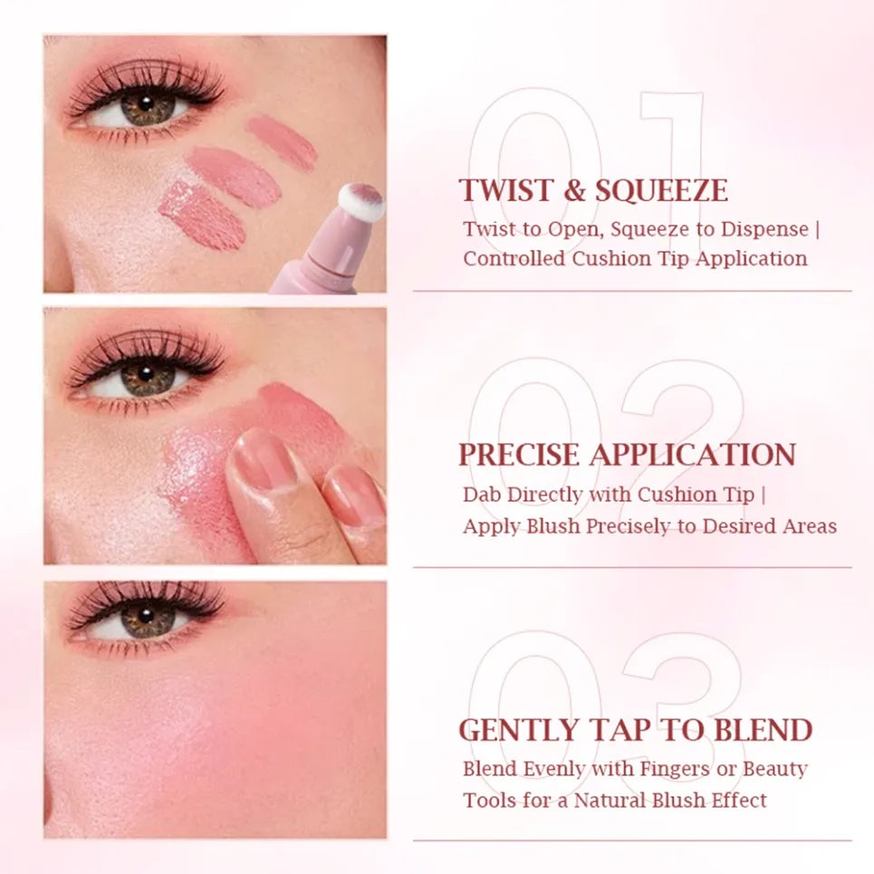 Liquid Cream Blush – Matte Vegan Private Label Wholesale Liquid Cream Blush Axl
