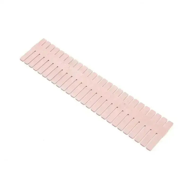 Plastic Drawer Dividers – Adjustable Organizer 4-Pack Drawer Organizer Axl 4 pcs Pink