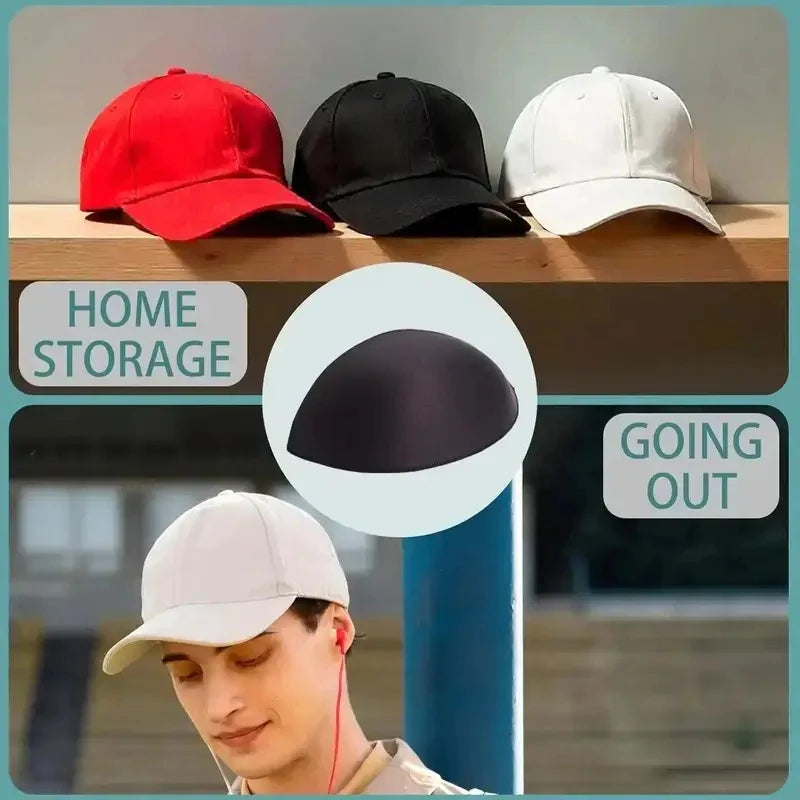 Baseball Cap Inner Support Liner – Adjustable Cotton Brim Retainer Cap Support Liner Axl