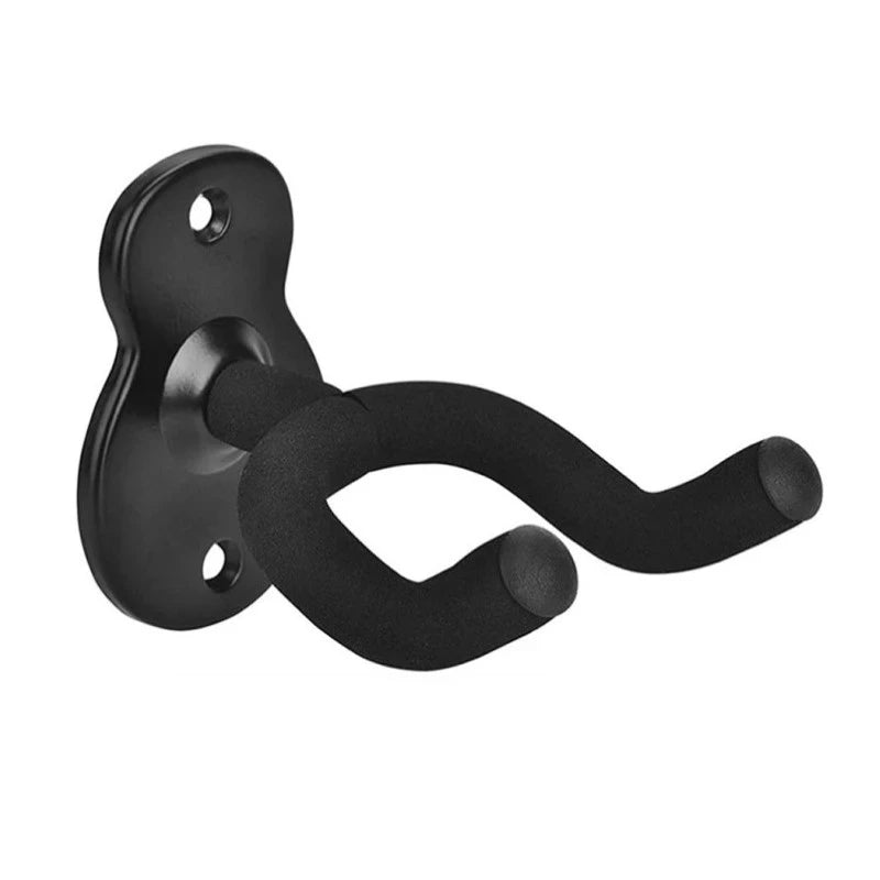 Metal Guitar Wall Hanger Hook – Non-Slip Mount for Guitar & Ukulele Guitar Wall Hanger Axl