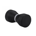 Aluminum Alloy Back-to-Back Glass Door Knob Handle Pull Glass Door Handle Axl black-A