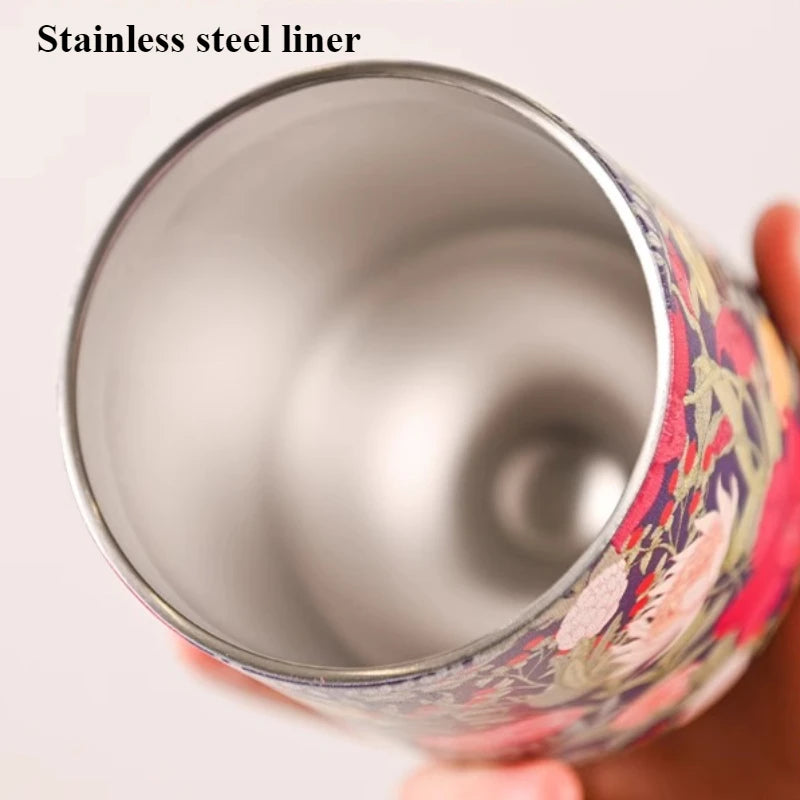 Stainless Steel Vacuum Thermos Mug 400ml – Insulated Travel Cup Vacuum Thermos Mug Axl