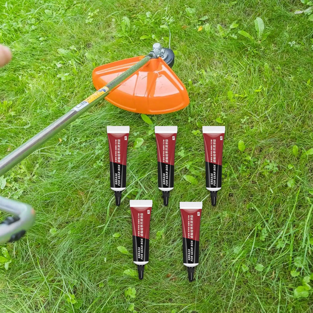 Heavy Duty Gear Grease for Lawn Mowers & Trimmers – 5 Pack Gear Grease Lubricant Axl
