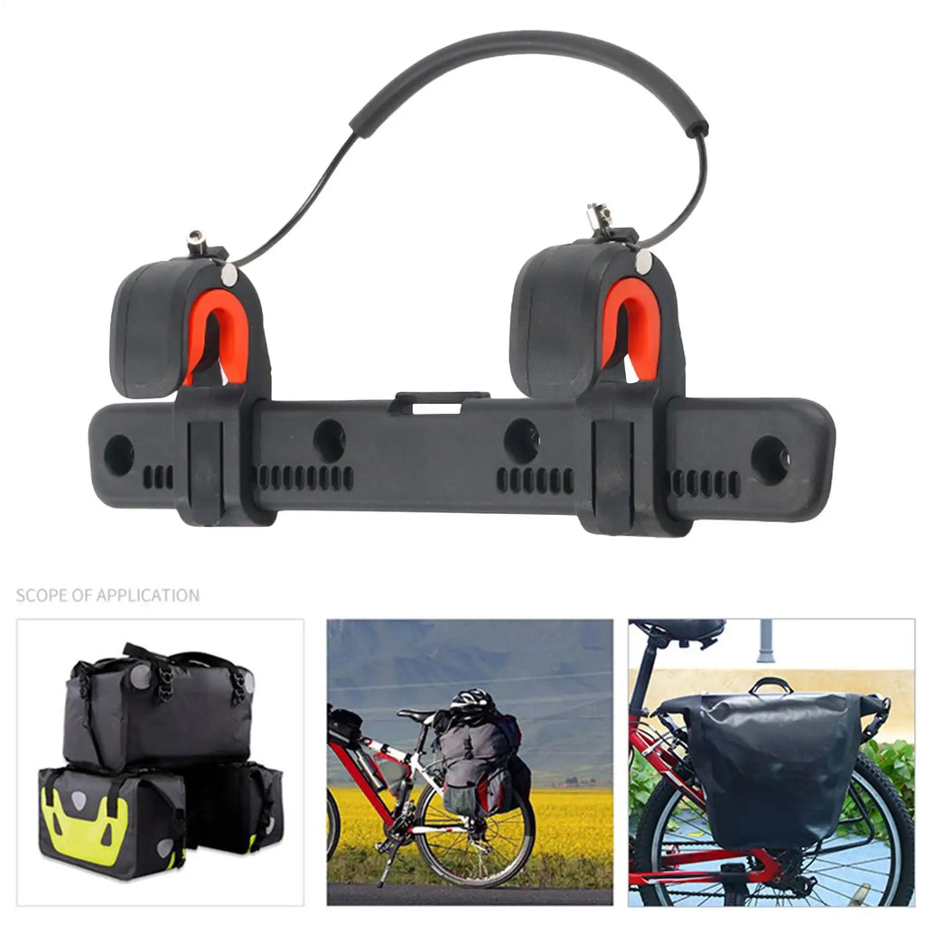 Adjustable Bike Saddle Bag Buckle Clip | Pannier Rack Accessory Pannier Bag Buckle Axl