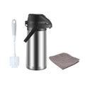 Leeseph 1.9L & 4L Thermal Coffee Carafe Set with Pump Dispenser Thermal Carafe Set Axl 1.9 Liter 1.9-4L