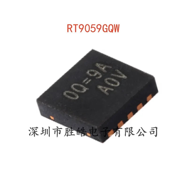 RT9059GQW 3A LDO Voltage Regulator DFN-10 IC Chip – 5 Pack Voltage Regulator IC Axl Default Title