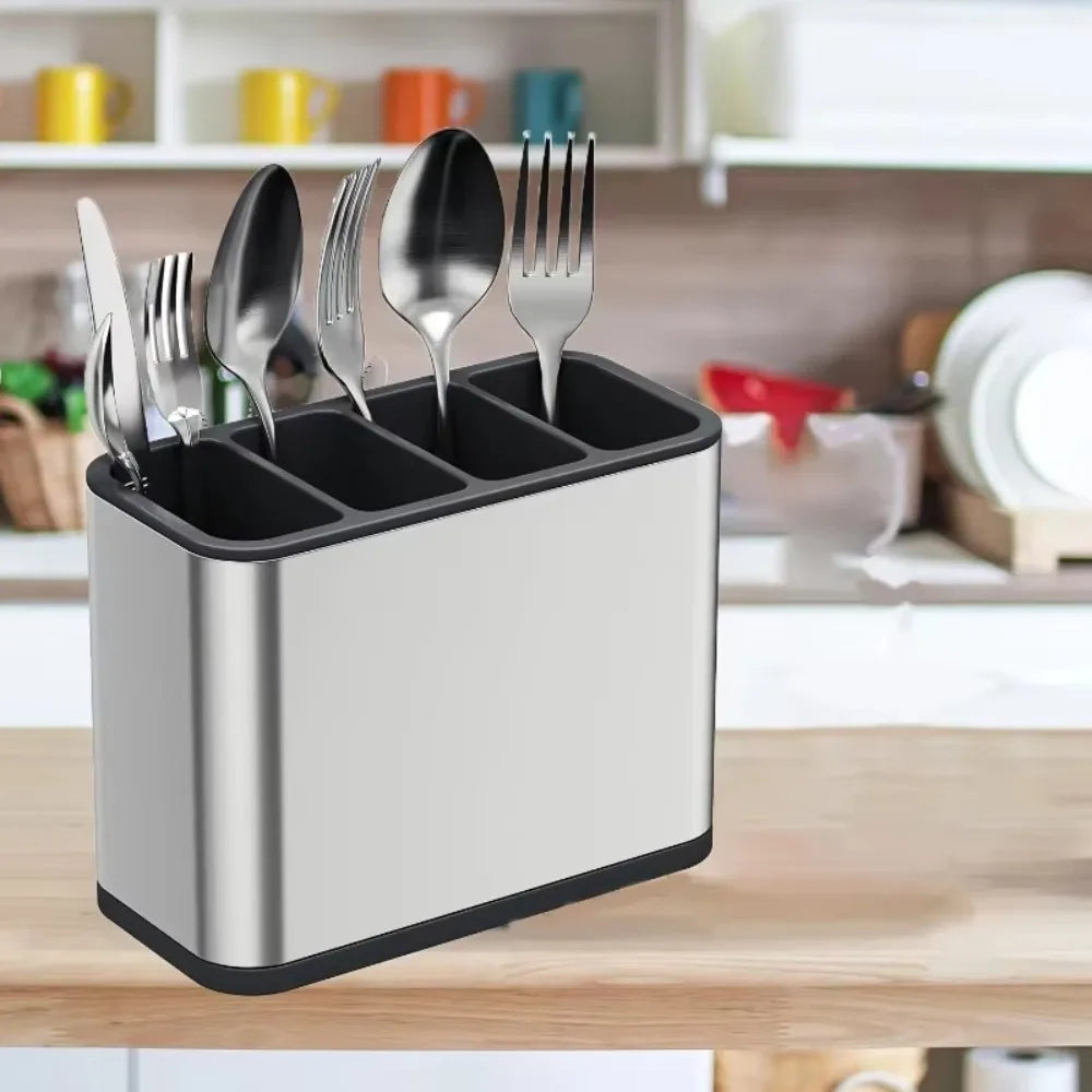 Kitchen Cutlery Organizer – Knife, Spoon & Fork Holder Tray Utensil Holder Tray Axl