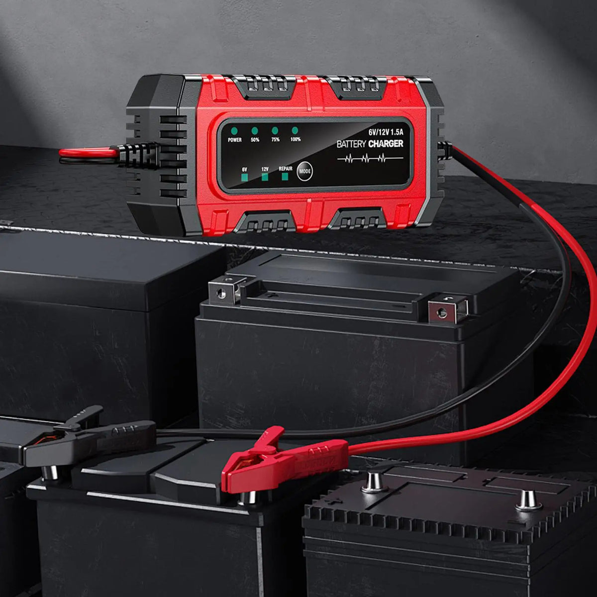 Smart 6V/12V Car & Motorcycle Battery Charger Trickle Maintainer Battery Trickle Charger Axl