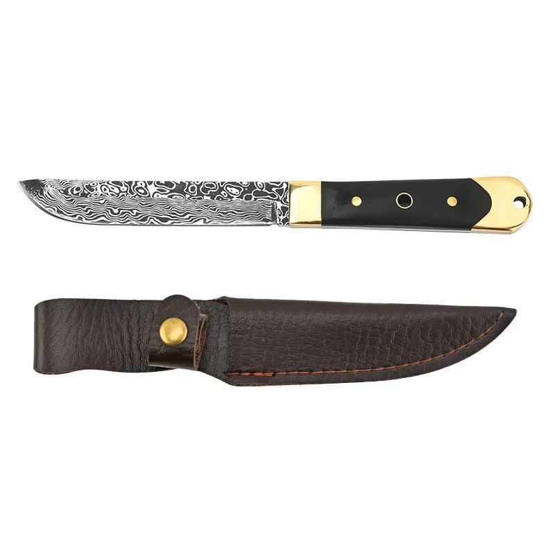 Forged Meat Cleaver & Boning Knife – Teardrop Patterned Blade Kitchen Chef Knife Axl Round style China Mainland