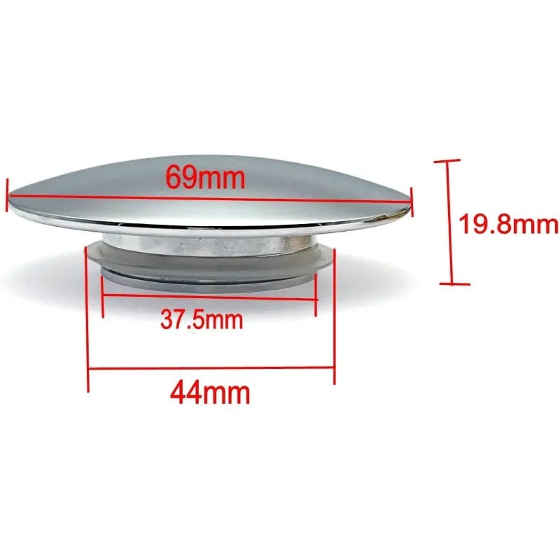 Pure Copper Bounce Drain Filter – Press Type Wash Basin Cover Drain Filter Cover Axl