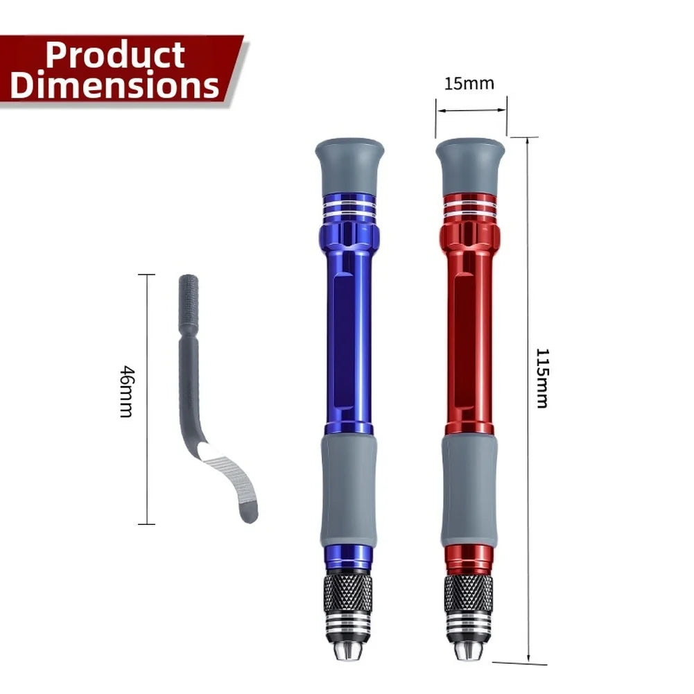 Deburring Tool Aluminum Handle – Burr Cutter for Metal & Wood Deburring Hand Tool Axl