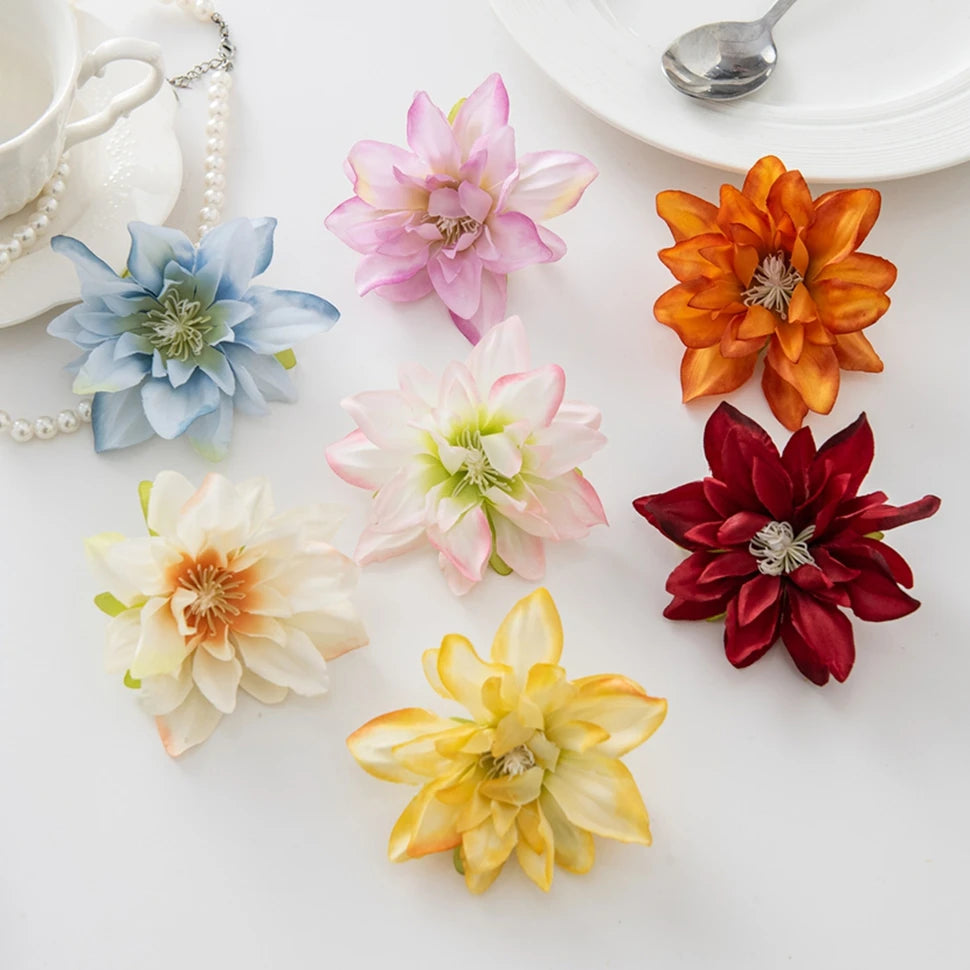 50/100 PCS Silk Lotus Artificial Flowers – Wedding & Home Decor Artificial Silk Flowers Axl