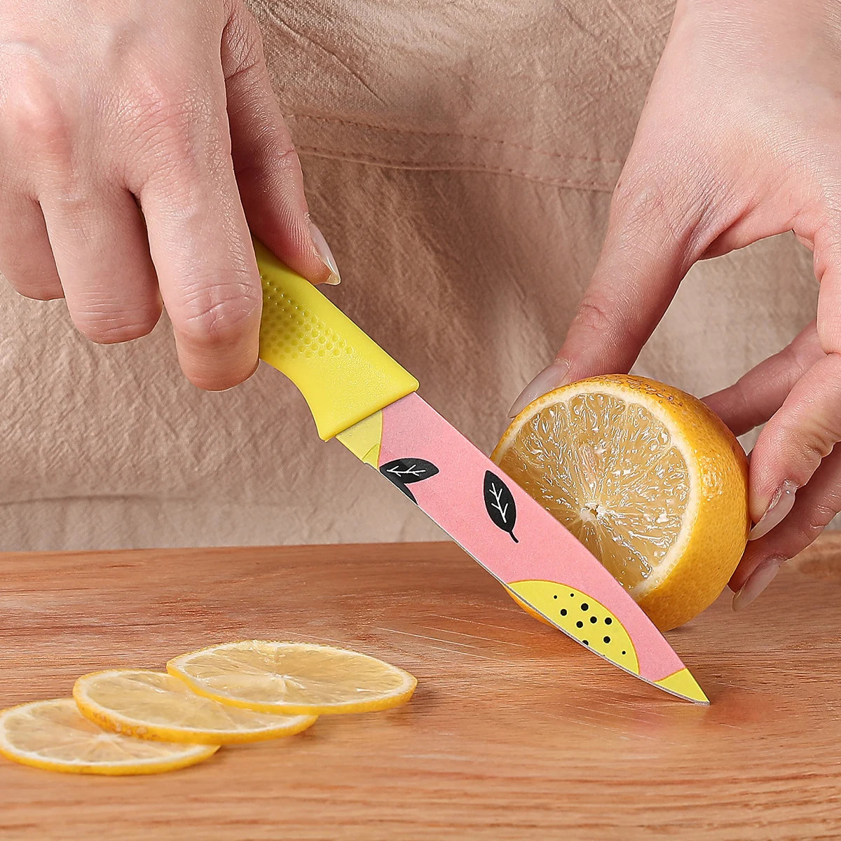3-Piece Colorful Stainless Steel Kitchen Knife Set Kitchen Knife Set Axl