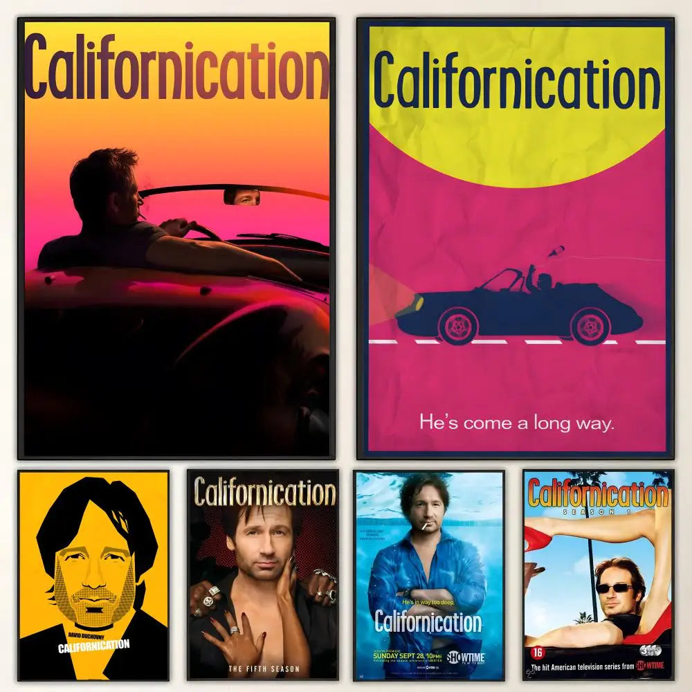 Californication TV Show Poster – HD Waterproof Wall Art Decor Wall Art Poster Axl