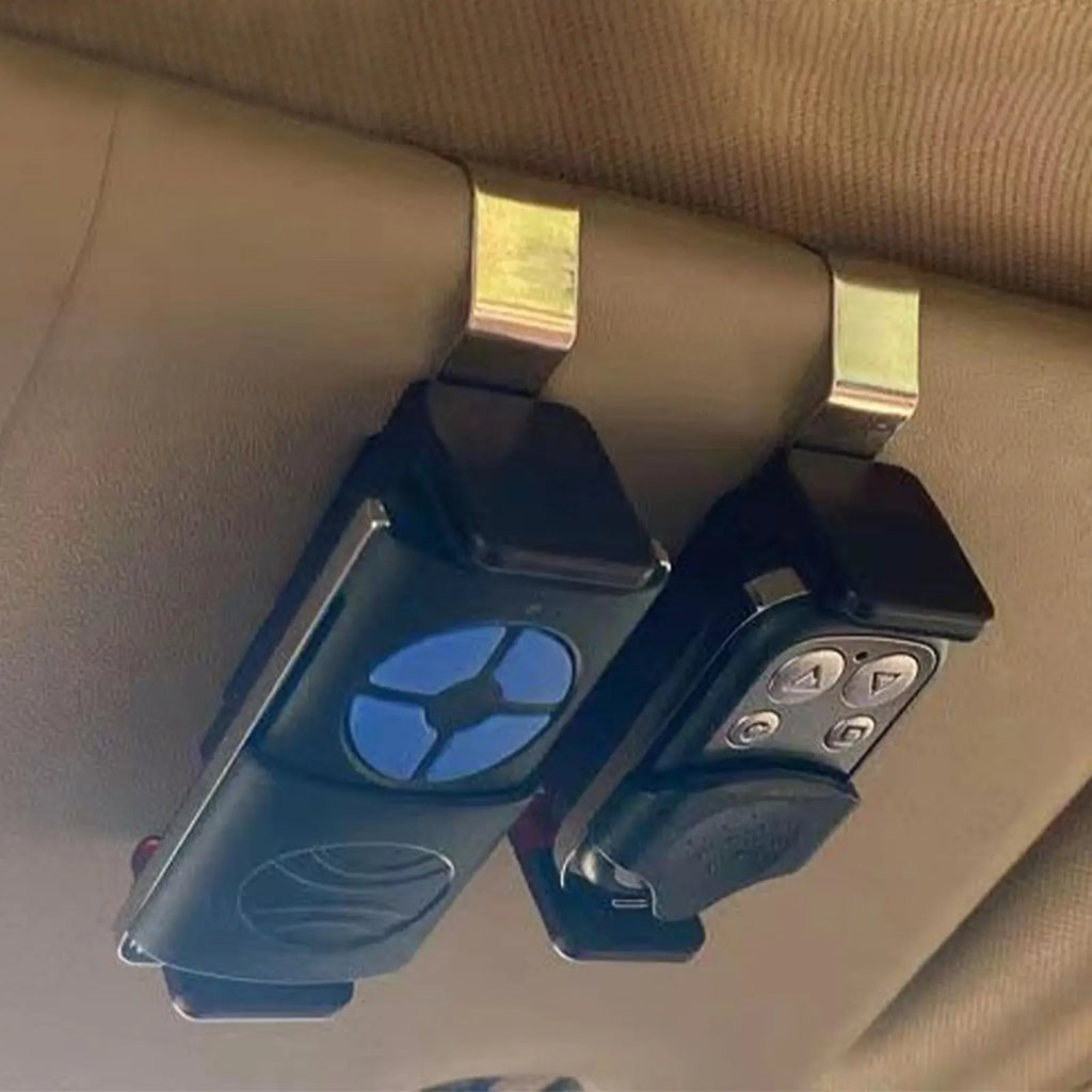 Car Sun Visor Garage Door Remote Holder Clip – Universal Car Remote Holder Axl