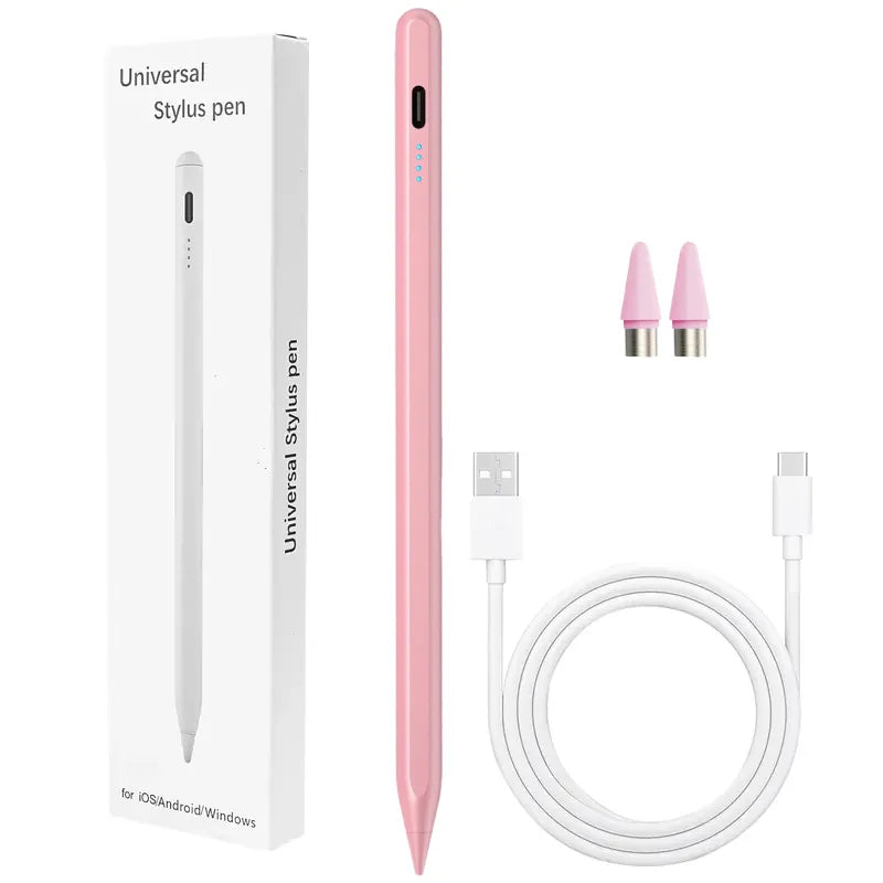 Universal Stylus Pen for iPad, Android & Windows – Drawing Capacitive Stylus Pen Axl Zp4-Pink-01