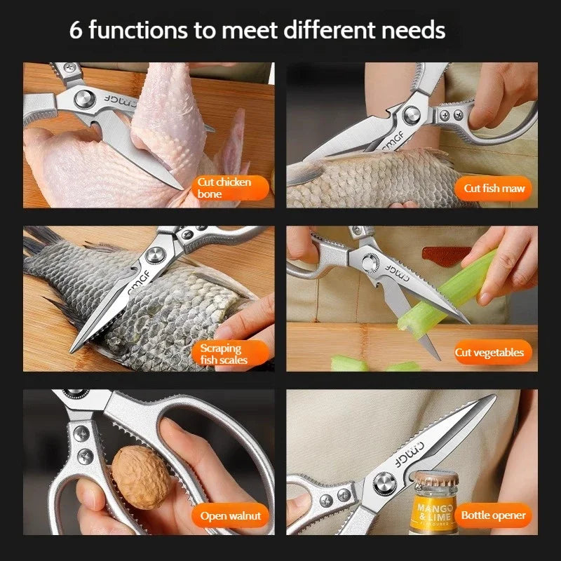PLYS Stainless Steel Multifunction Kitchen Scissors Kitchen Scissors Axl