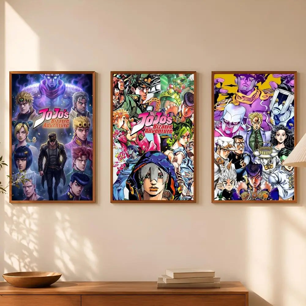 JoJo's Bizarre Adventure Self-Stick HD PVC Wall Poster Anime Wall Poster Axl