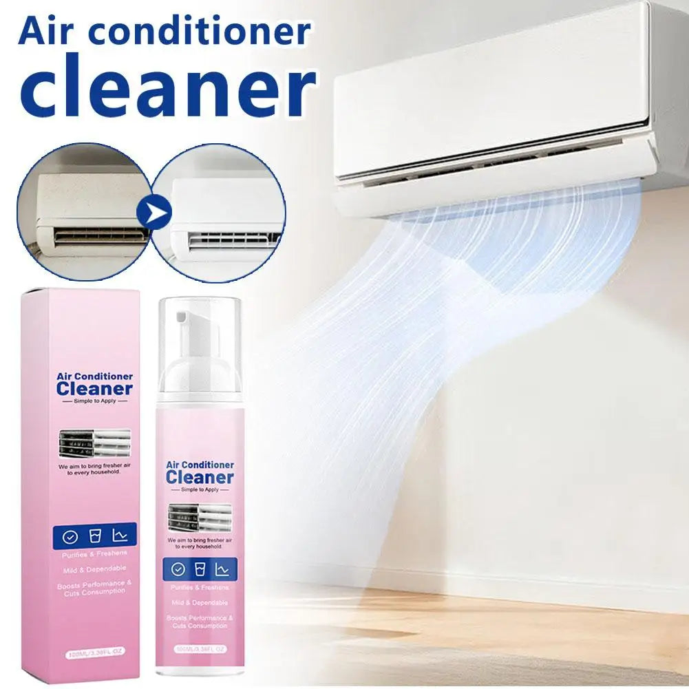 Foaming No-Rinse AC Coil & Fin Cleaner Spray 100ml AC Coil Cleaner Axl