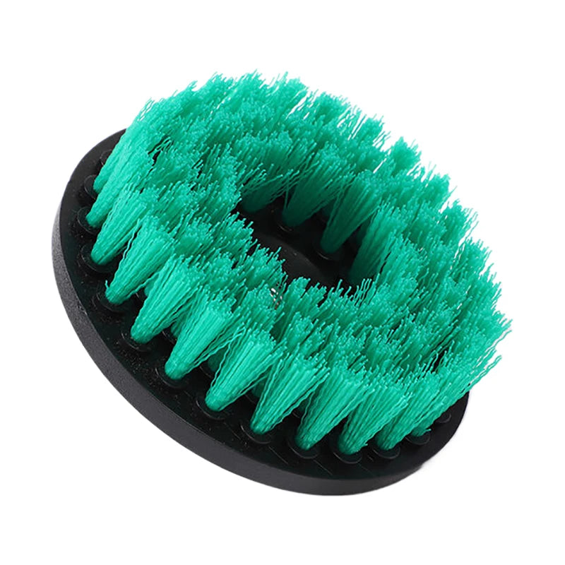 5-Inch Electric Drill Scrubber Brush for Car Tires & Tiles Drill Scrubber Brush Axl Green