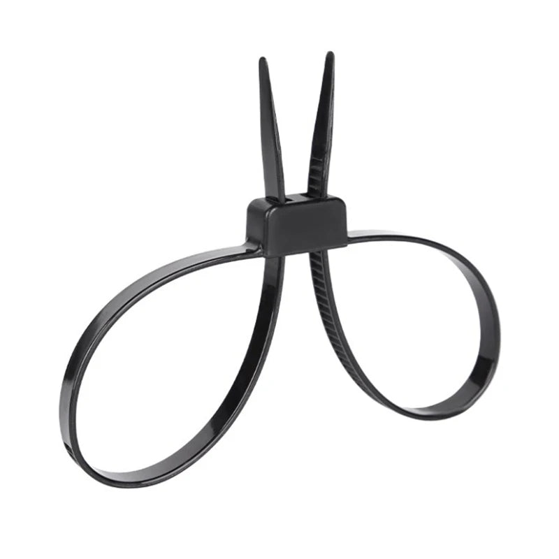 Nylon Flex Cuffs – Disposable Double Zip Tie Restraints Nylon Flex Cuffs Axl