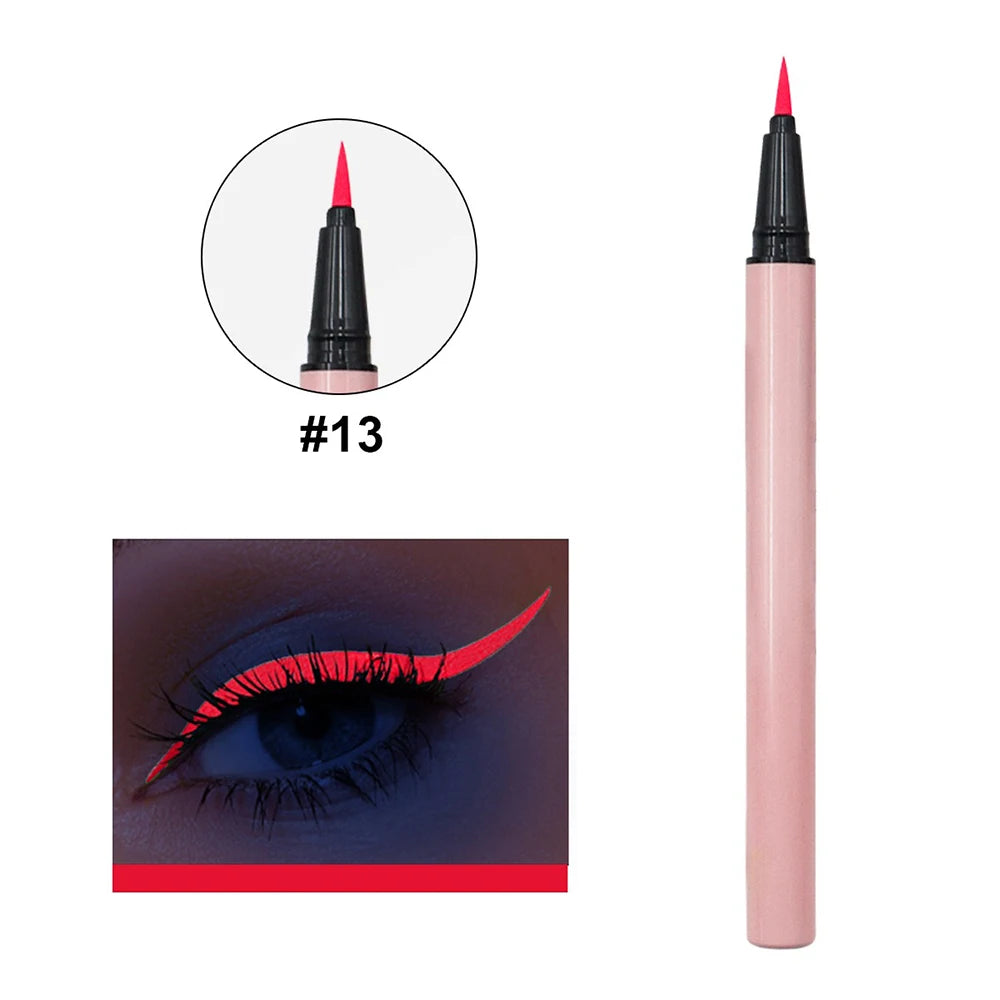 Waterproof Liquid Eyeliner Pink Tube – Smudge-Proof, Vegan Liquid Eyeliner Axl