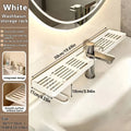 Bathroom Sink Organizer – Faucet Hanging Storage Shelf Sink Storage Rack Axl White-1pc
