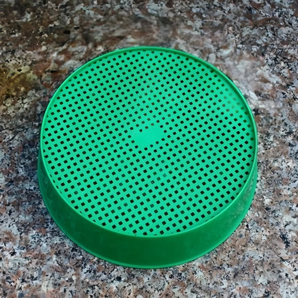 Portable Plastic Soil Sieve – Garden Stone & Seedling Filter Garden Soil Sieve Axl