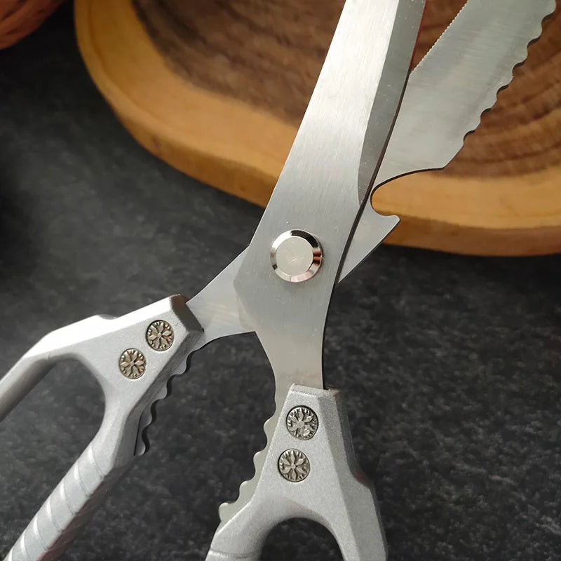 Multifunctional Kitchen Scissors – BBQ Shears for Meat & Fish Kitchen Shears Axl