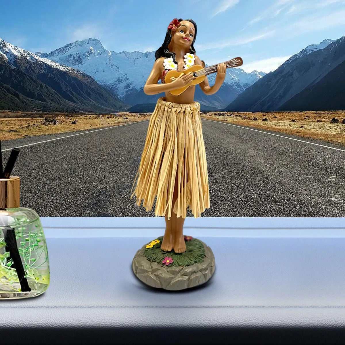 Hawaiian Dancer Dashboard Figurine – Hula Car Decor Ornament Dashboard Figurine Axl