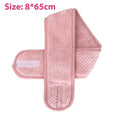 Adjustable Makeup Headband – Soft Spa & Face Wash Hairband Makeup Headband Axl Pink