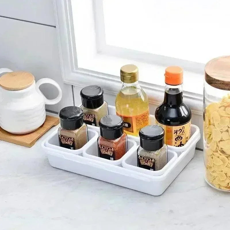 8-Piece Plastic Drawer Organizer Set | Desk & Office Storage Drawer Organizer Set Axl