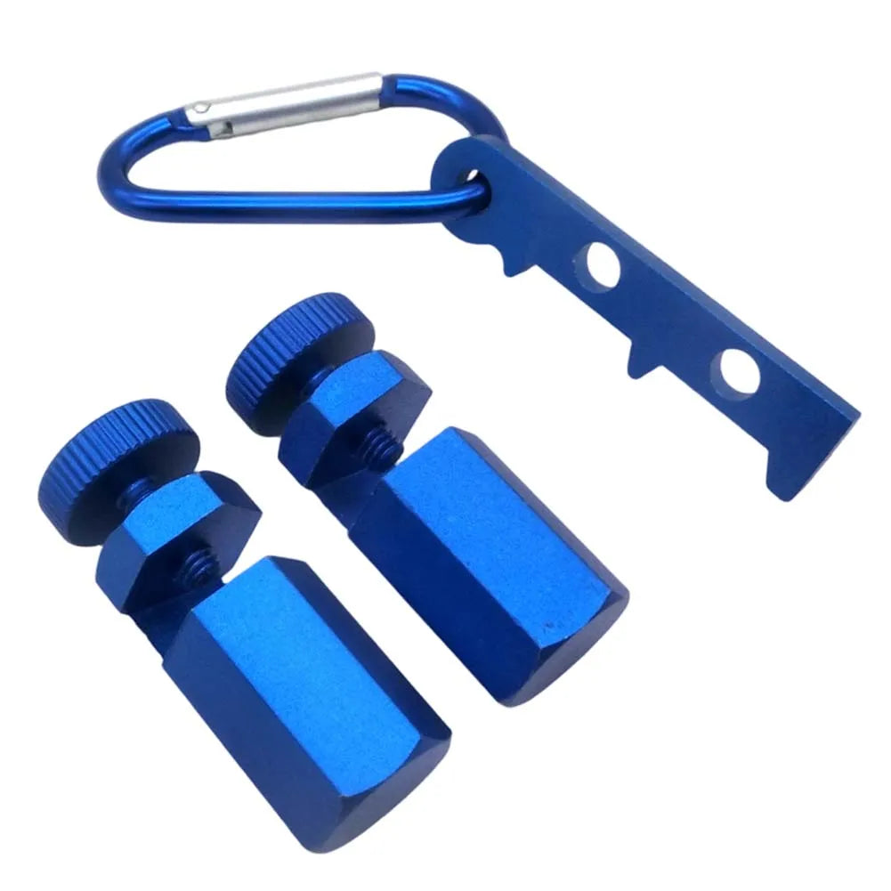 Aluminum Stair Gauge Clamp for Framing Square & Rafter Layout Stair Gauge Clamp Axl