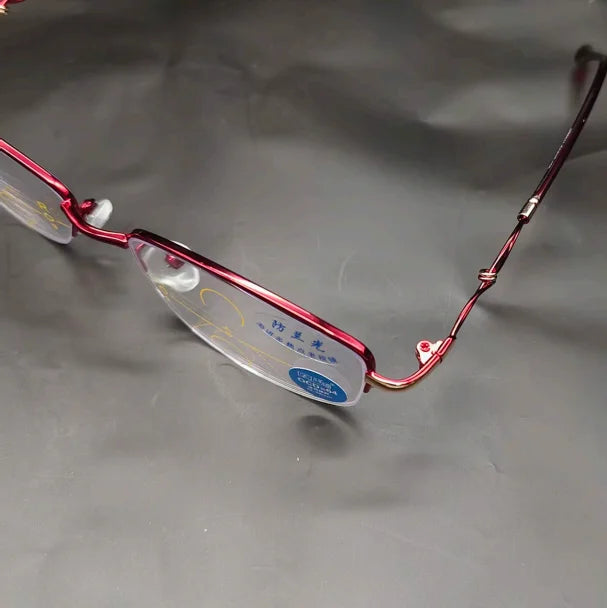 Multifocal Photochromic Reading Glasses – Anti-Blue Half Frame Reading Glasses Axl