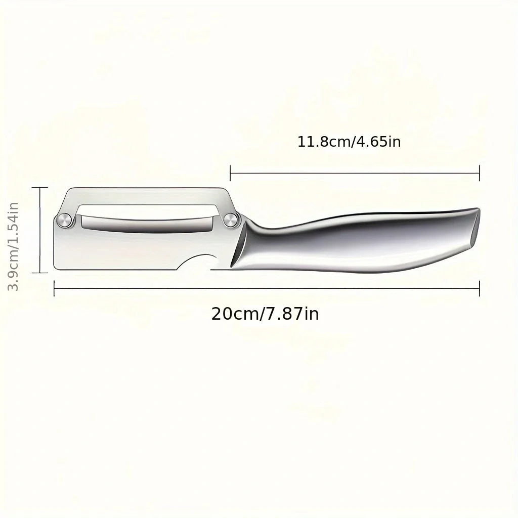 Stainless Steel Fruit & Vegetable Peeler with Bottle Opener Fruit & Vegetable Peeler Axl