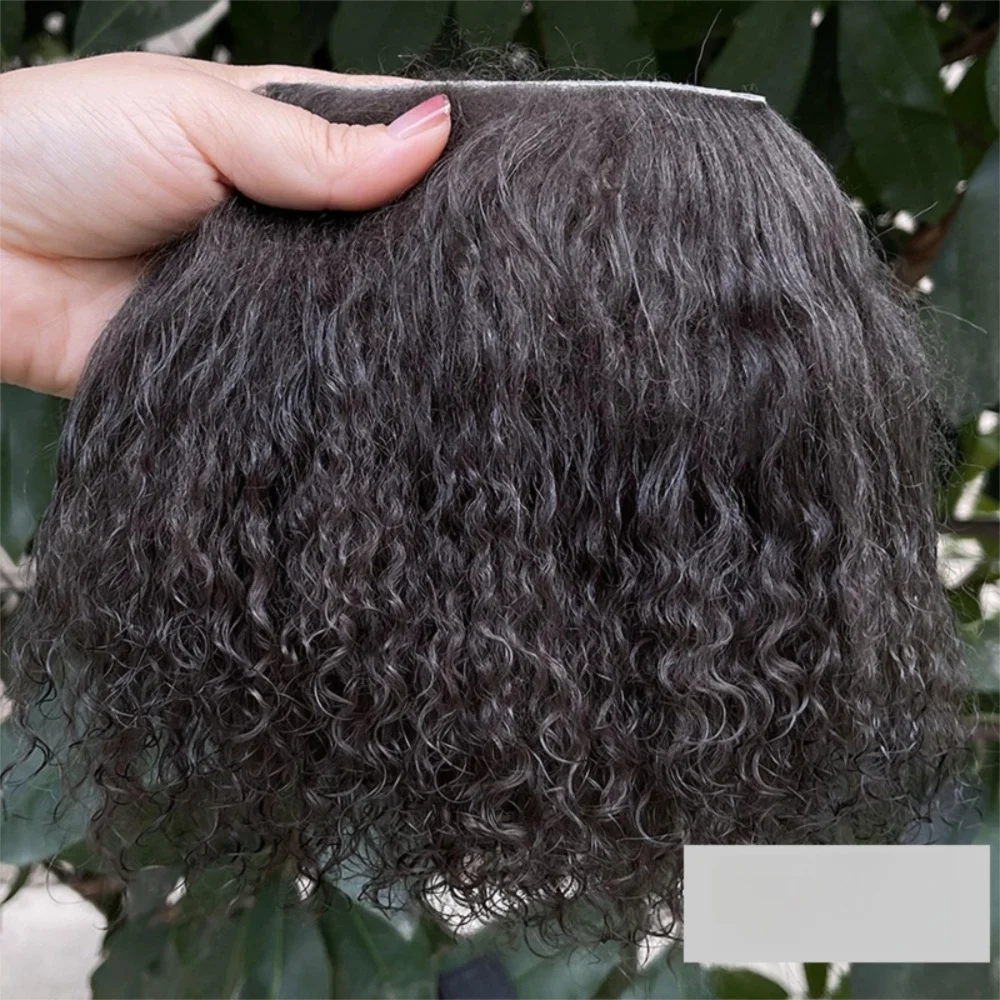 Curly Mohair Hair Wefts for BJD OB11 Blythe & Reborn Dolls