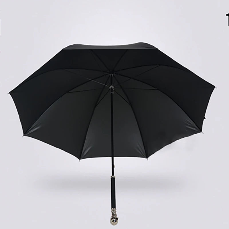 Skull Long Handle Golf Umbrella – Windproof Sun & Rain Golf Umbrella Axl