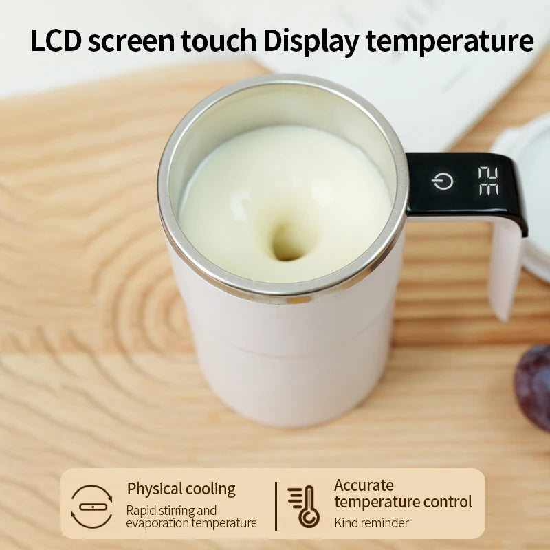 Rechargeable Electric Mixing Cup with LCD Digital Display Electric Mixing Cup Axl