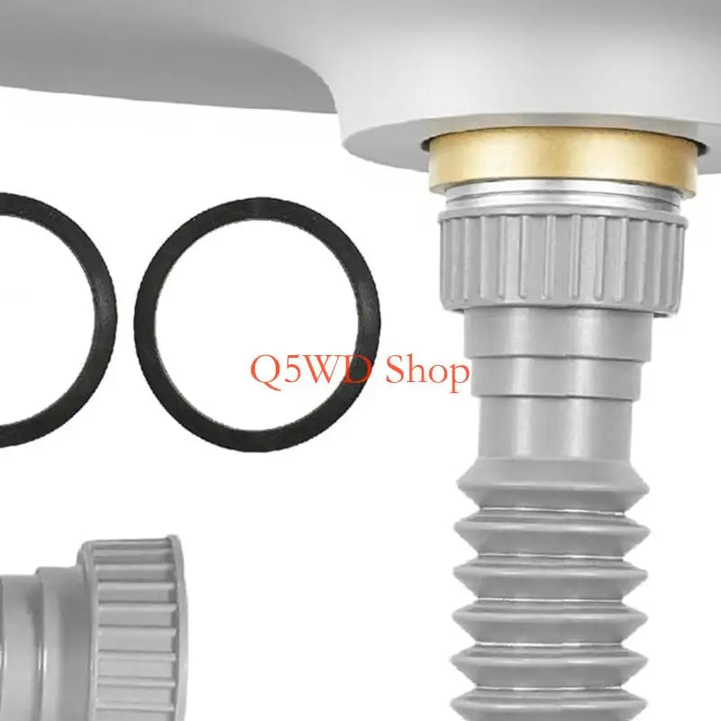 Flexible P-Trap Drain Pipe Set – Adjustable Under Sink Plumbing 2pk P-Trap Drain Pipe Axl