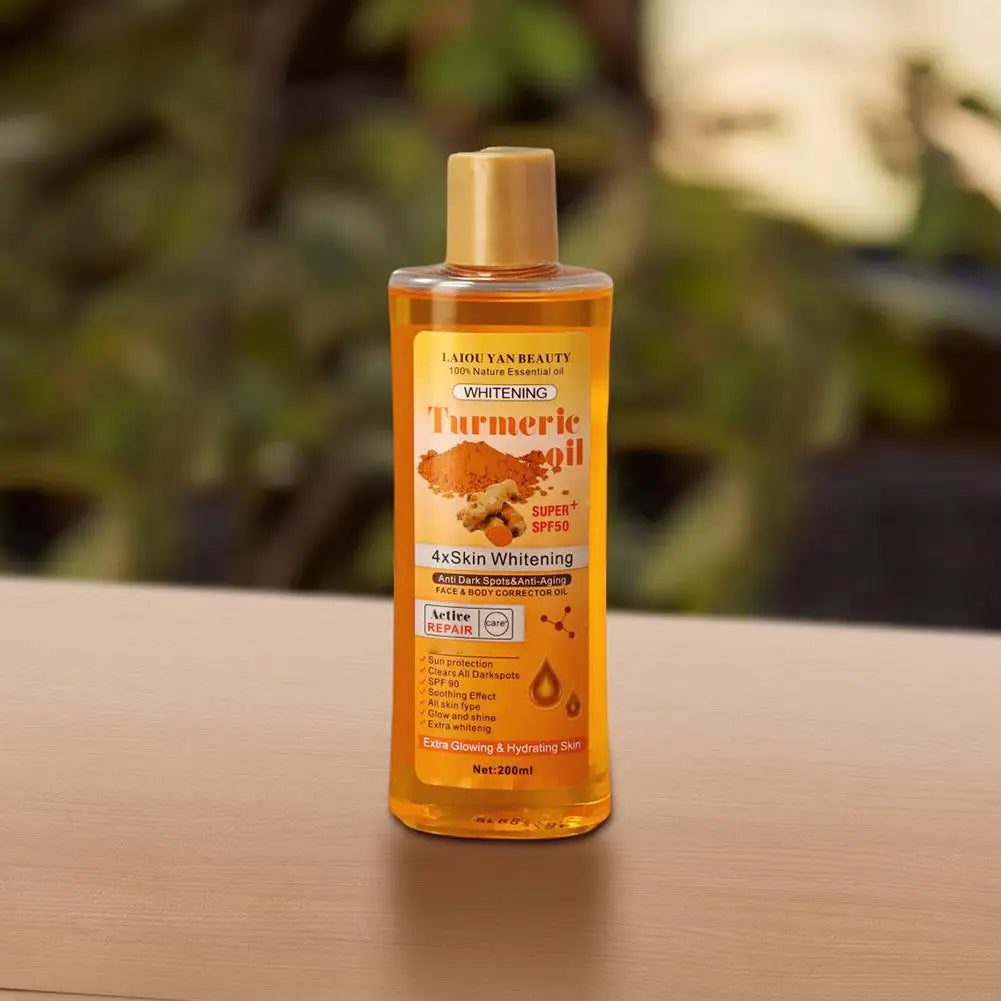 Turmeric Ginger Facial Serum 200ml – Dark Spot & Fine Lines Facial Serum Axl