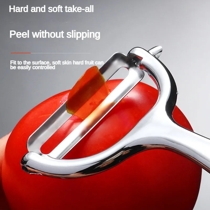 Stainless Steel Vegetable & Fruit Peeler – Plastic Handle Vegetable Peeler Axl
